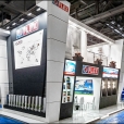 Exhibition stand of "Flex" company, exhibition ROSUPACK 2017 in Moscow