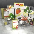 Exhibition stand of "Majola" company, exhibition SIAL-2010 in Paris