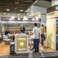 Exhibition stand of "Leopard tours" company, exhibition ITB 2018 in Berlin