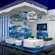 Kompānijas "For Group" stends izstādē GLOBAL FISHERY FORUM & SEAFOOD EXPO 2018 Maskavā