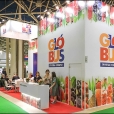 Kompānijas "Globus Group" stends izstādē WORLD FOOD MOSCOW 2018 Maskavā