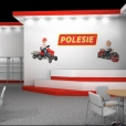 Exhibition stand of "Polesie" company, exhibition INTERNATIONAL TOY FAIR 2019 in Nuremberg