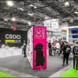 Exhibition stand of "M-Pets" company, exhibition ZOOMARK 2019 in Bologna