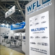 Kompānijas "WFL Millturn Technologies" stends izstādē METALWORKING 2019 Maskavā