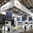 National stand of Korea, exhibition HANNOVER MESSE 2019 in Hannover 