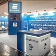 Exhibition stand of "E Instantic" сompany, exhibition TRANSPORT LOGISTIC 2019 in Munich 