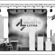 National stand of Latvia, exhibition GITEX 2019 in Dubai