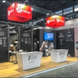 Exhibition stand of "Valinge" company, exhibition FMC 2019 in Shanghai
