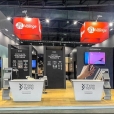 Exhibition stand of "Valinge" company, exhibition FMC 2019 in Shanghai
