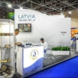 Exhibition stand of "The Union of Fish Processing Industry", exhibition FOODEX SUDI 2019 in Jeddah, Saudi