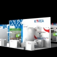 National stand of Korea, exhibition K-SHOW 2019 in Dusseldorf 