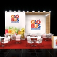 Kompānijas "Globus Group" stends izstādē FRUIT LOGISTICA 2020 Berlinē