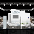 "Latvijas Zivrūpnieku Savienības" stends izstādē RIGA FOOD 2021 Rīgā