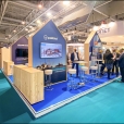 Exhibition stand of Finland, exhibition WORLD NUCLEAR EXHIBITION 2021 in Paris