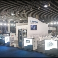 Exhibition stand of "The Union of Fish Processing Industry", exhibition SEAFOOD EXPO GLOBAL 2022 in Barcelona