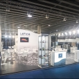 Exhibition stand of "The Union of Fish Processing Industry", exhibition SEAFOOD EXPO GLOBAL 2022 in Barcelona