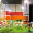 Exhibition stand of "Partner import" company, exhibition FRUIT LOGISTICA 2011 in Berlin
