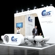 Exhibition stand of "Continental Jet Services" company, exhibition EBACE 2022 in Geneva