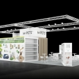 Exhibition stand of "M-Pets" company, exhibition INTERZOO 2022 in Nurnberg