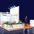 Exhibition stand of "Fortuna Federn" company, exhibition THE BATTERY SHOW EUROPE 2022 in Stuttgart