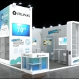 Exhibition stand of "Polipaks" company, exhibition FACHPACK 2022 in Nuremberg