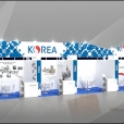 Korejas nacionālais stends izstādē K-SHOW 2022 Diseldorfā 