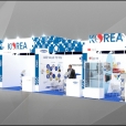 National stand of Korea, exhibition K-SHOW 2022 in Dusseldorf 