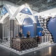 Exhibition stand of "Baltic Exposervice" сompany, exhibition EUROSHOP 2023 in Dusseldorf 