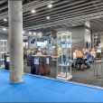 Exhibition stand of "The Union of Fish Processing Industry", exhibition SEAFOOD EXPO GLOBAL 2023 in Barcelona