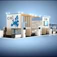 Exhibition stand of "Eesti Kalaliit", exhibition SEAFOOD EXPO GLOBAL 2023 in Barcelona