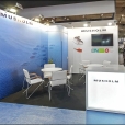 Exhibition stand of "Musholm" company, exhibition SEAFOOD EXPO GLOBAL 2023 in Barcelona