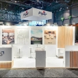 Exhibition stand of "Flight Consulting Group (FCG)" company, exhibition EBACE 2023 in Geneva