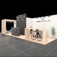 Exhibition stand of "Omni Handling" company, exhibition EBACE 2023 in Geneva