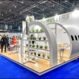 Exhibition stand of "Primus Aero" company, exhibition EBACE 2023 in Geneva