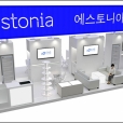 National stand of Estonia, exhibition SEOUL FOOD & HOTEL 2023 in Seoul