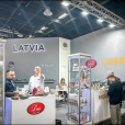 National stand of Latvia, exhibition ANUGA 2023 in Cologne