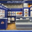 Kompānijas "Atlantikstars" stends izstādē EUROPEAN SEAFOOD EXPOSITION 2011 Briselē