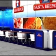 Exhibition stand of "Santa Bremor", exhibition EUROPEAN SEAFOOD EXPOSITION 2011 in Brussels